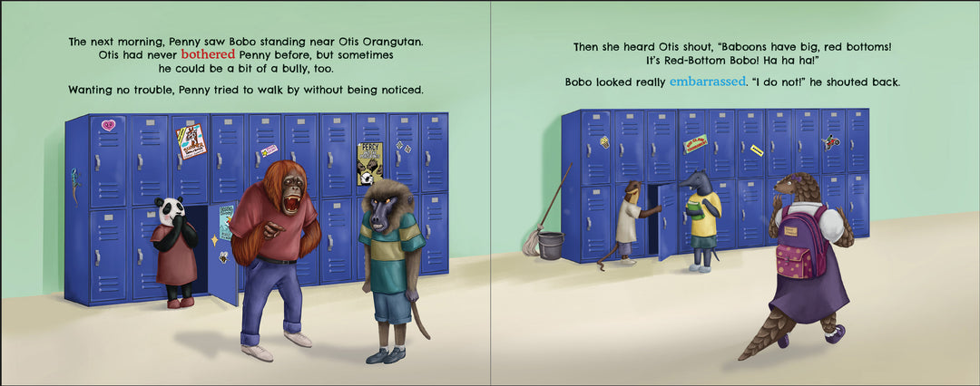Penny Pangolin and the Baboon Bully