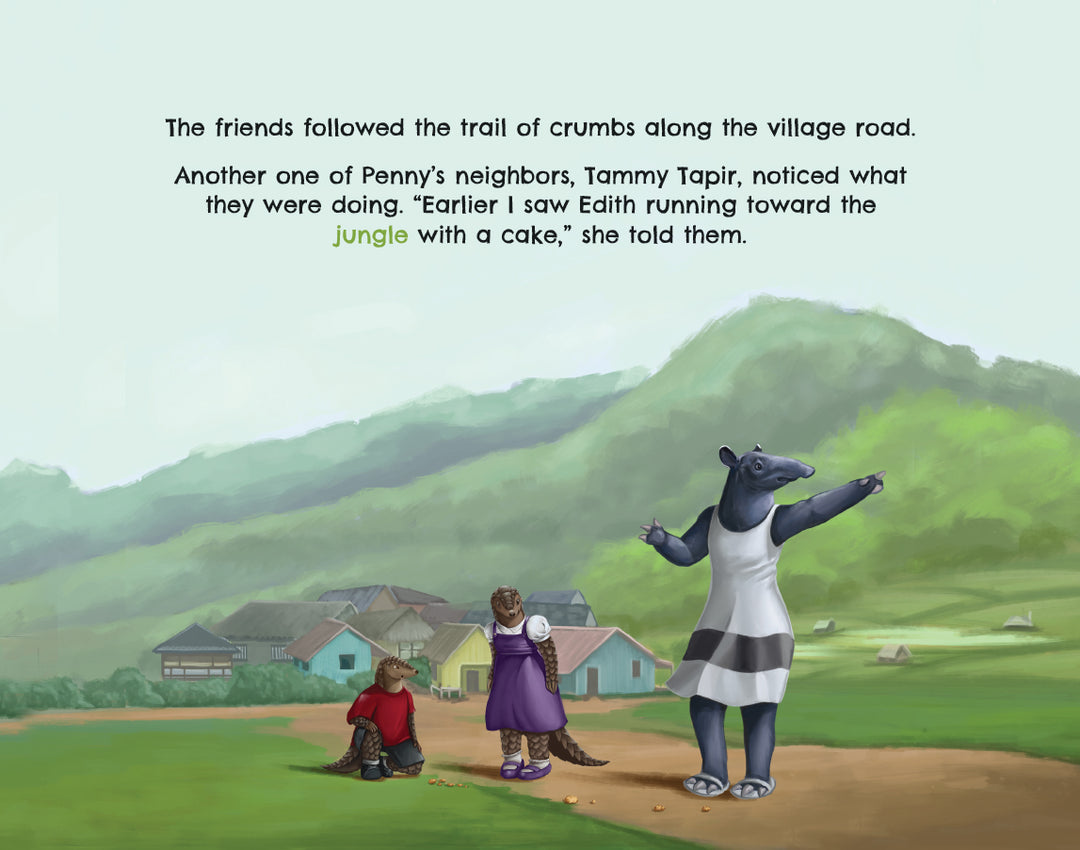 Penny Pangolin and the Missing Ant Cake (New Cover)