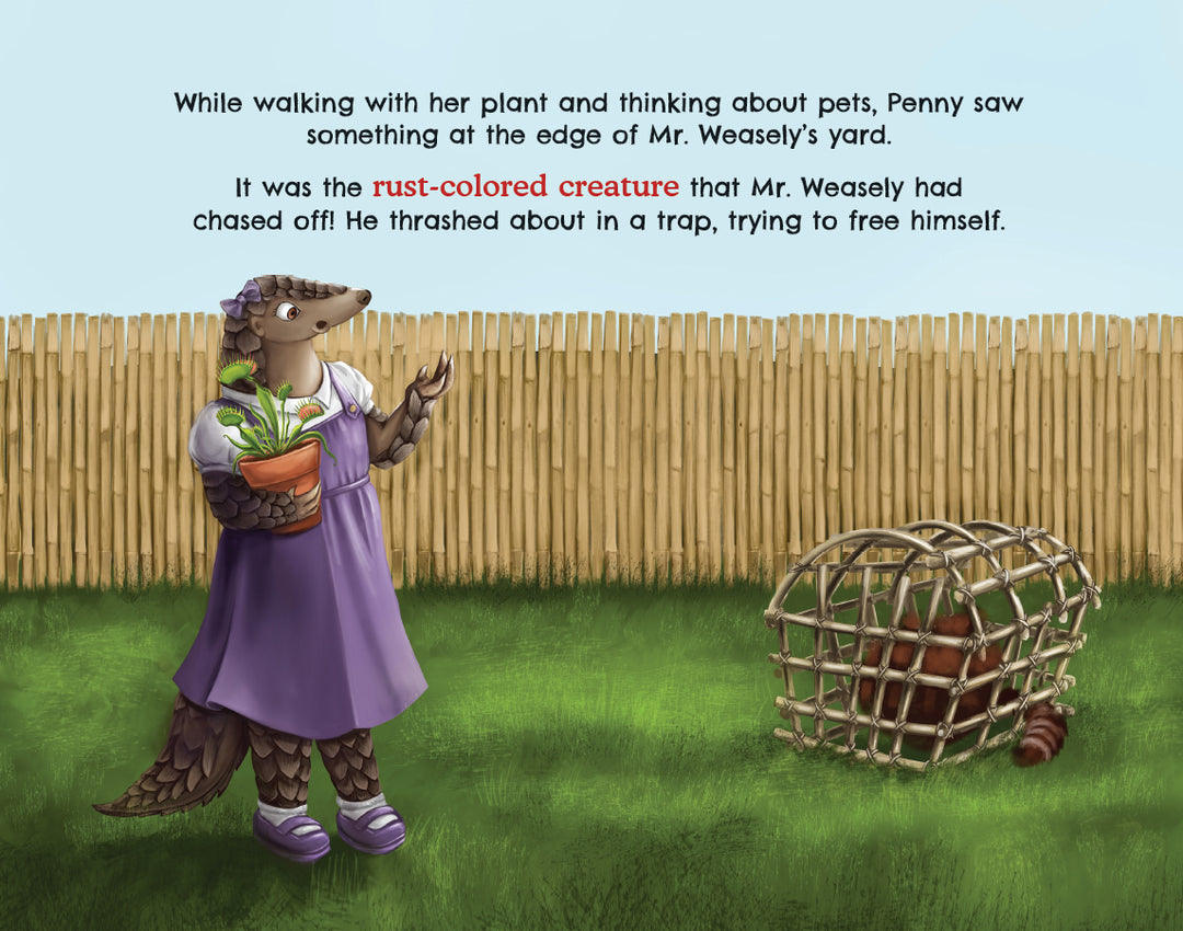 Penny Pangolin Wants a Pet (New Cover)