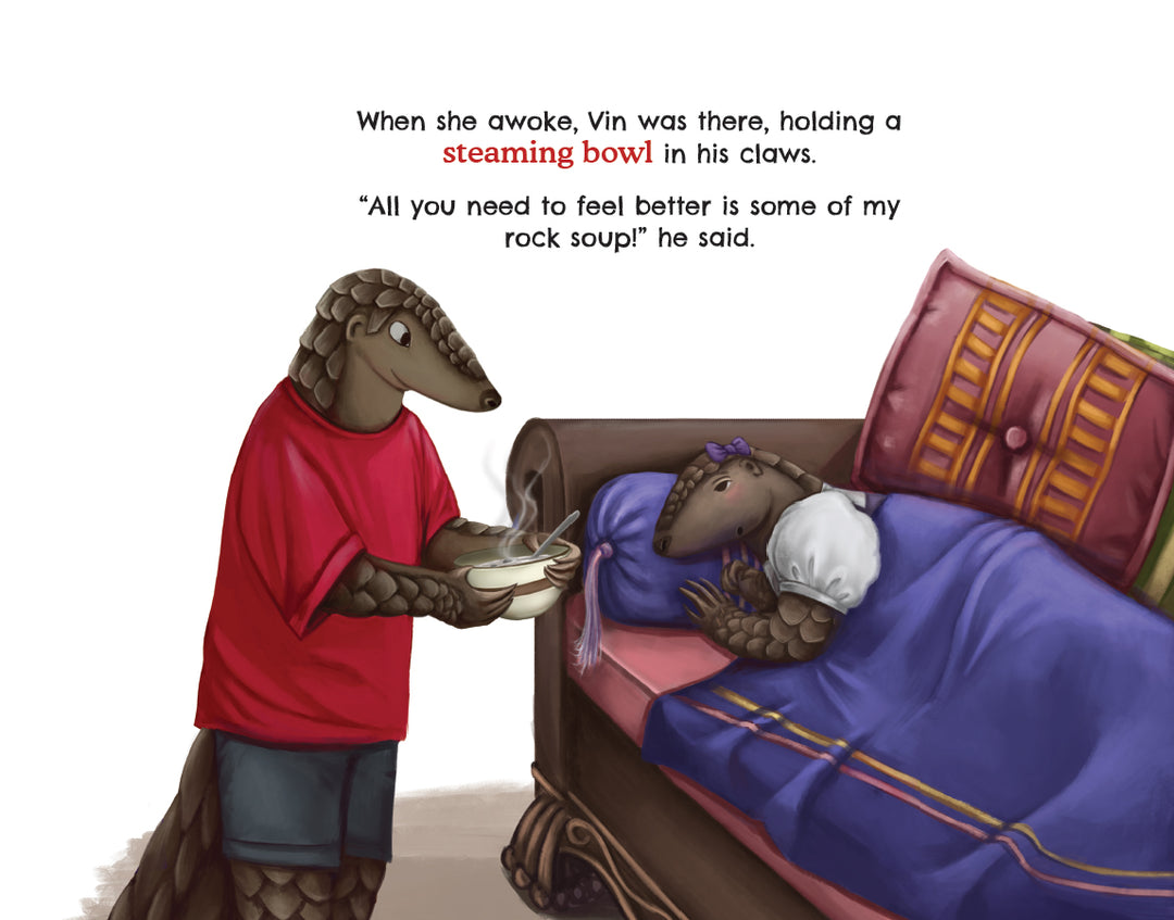 Penny Pangolin and the Rock Soup (New Cover)