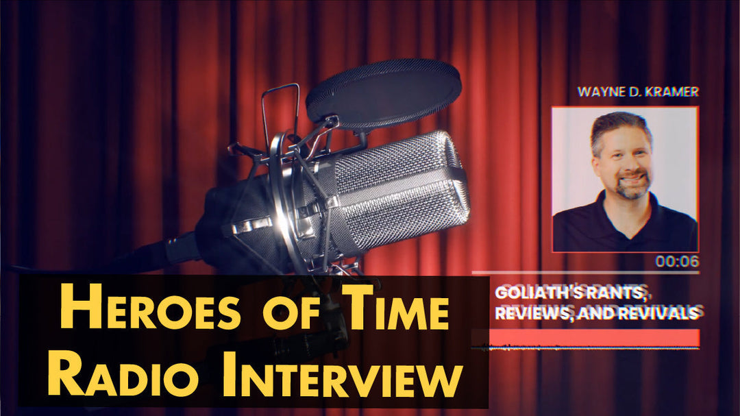 Interview with Wayne D. Kramer on Goliath's Rants, Reviews, and Revivals Radio Show