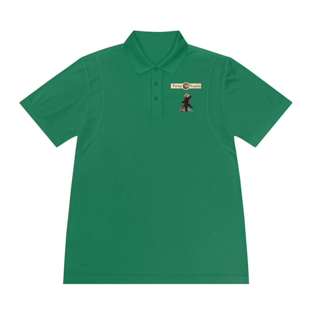 Penny Pangolin Mooky Men's Polo Shirt