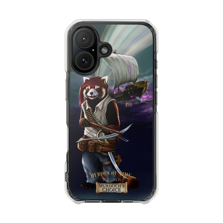 Heroes Boomer Magnetic Clear Impact Cases for iPhone 14, 15, or 16