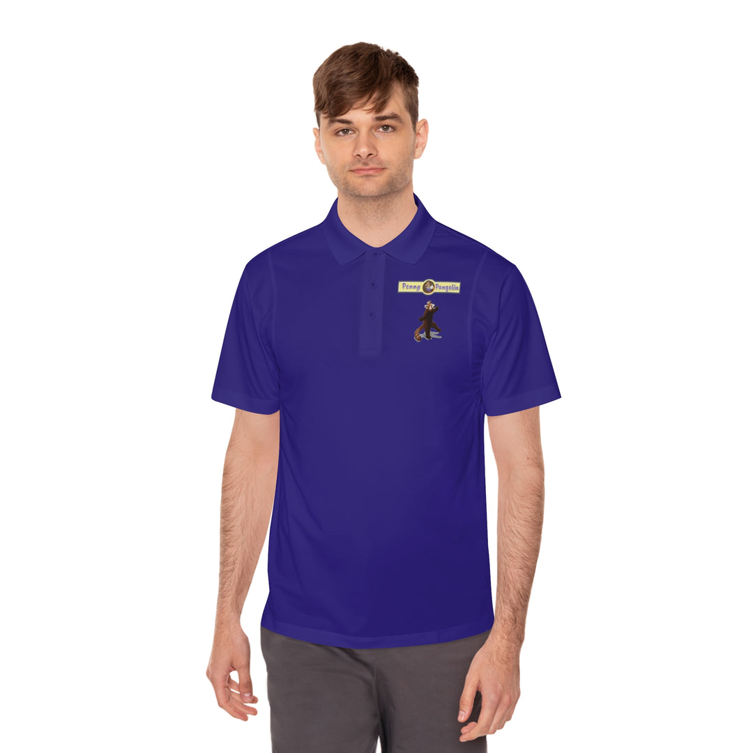 Penny Pangolin Mooky Men's Polo Shirt