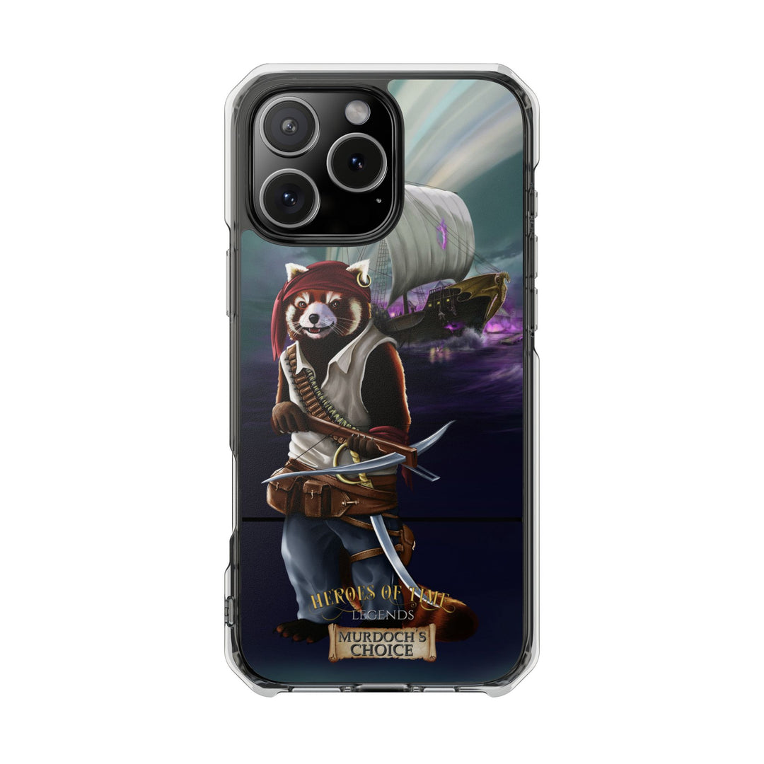 Heroes Boomer Magnetic Clear Impact Cases for iPhone 14, 15, or 16