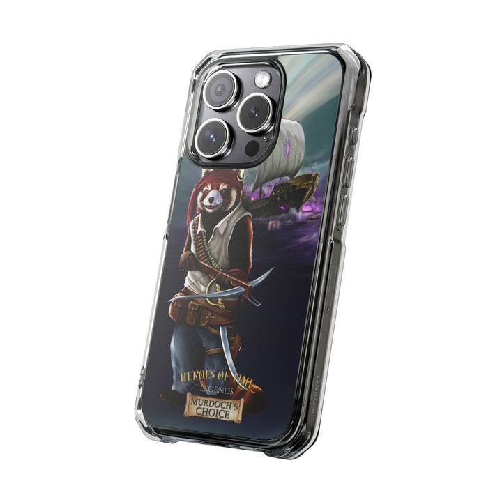 Heroes Boomer Magnetic Clear Impact Cases for iPhone 14, 15, or 16