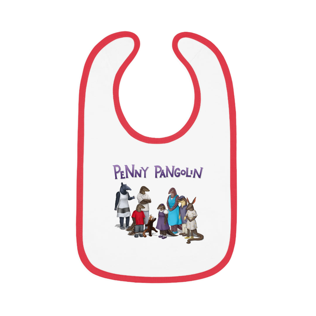 Penny Pangolin Baby Bib