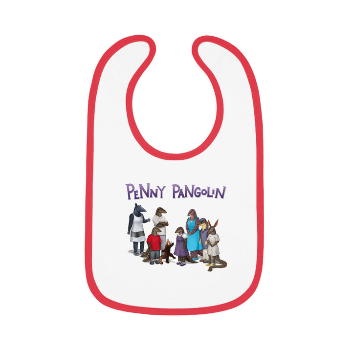 Penny Pangolin Baby Bib