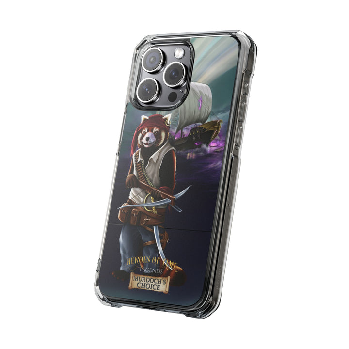 Heroes Boomer Magnetic Clear Impact Cases for iPhone 14, 15, or 16