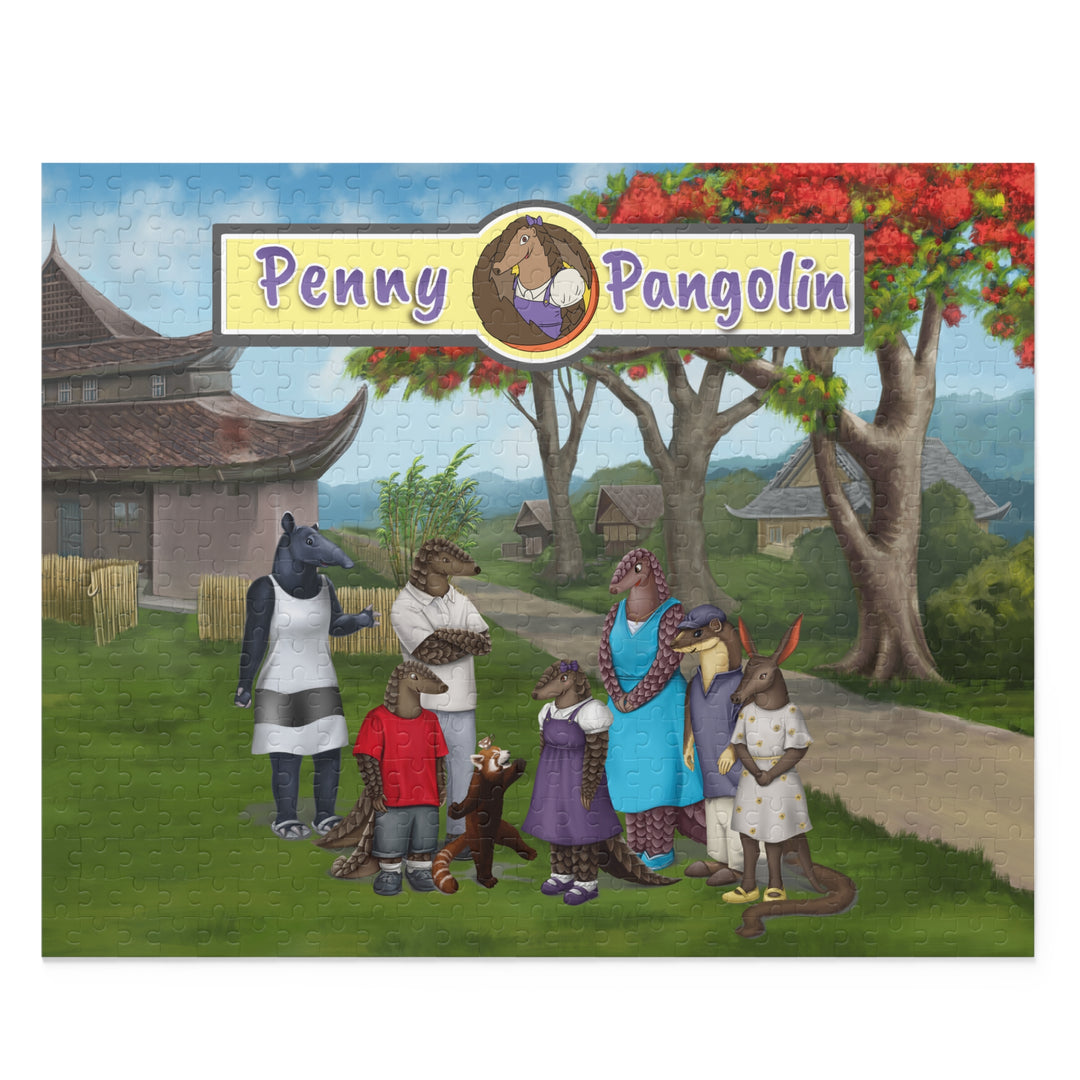 Penny Pangolin Puzzle (120, 252, 500-Piece)