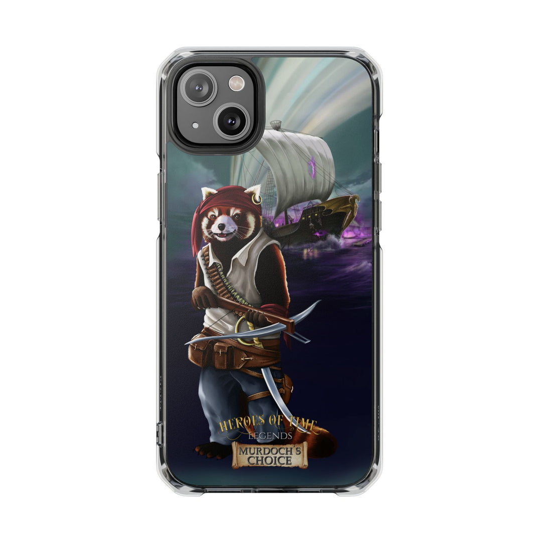 Heroes Boomer Magnetic Clear Impact Cases for iPhone 14, 15, or 16