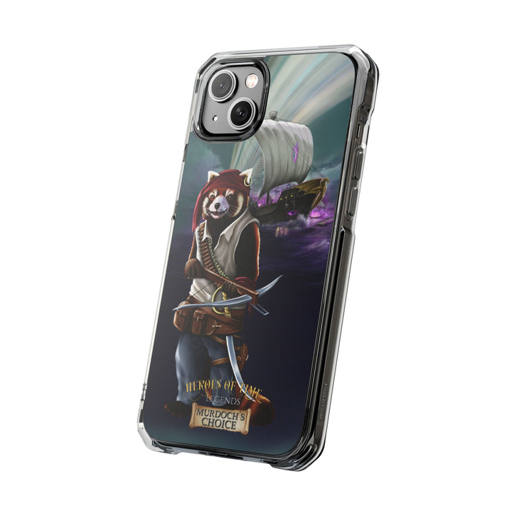 Heroes Boomer Magnetic Clear Impact Cases for iPhone 14, 15, or 16