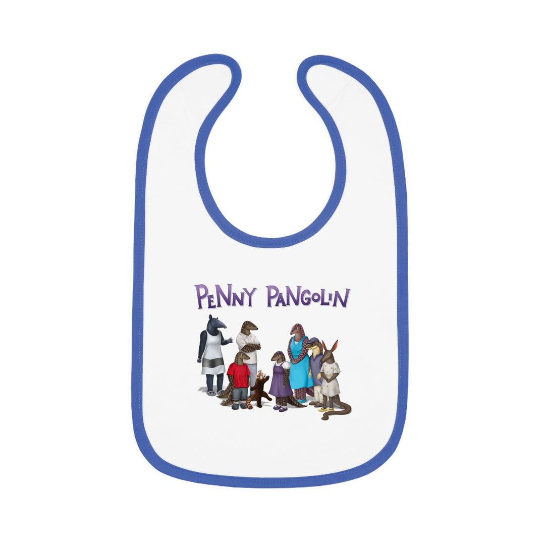 Penny Pangolin Baby Bib