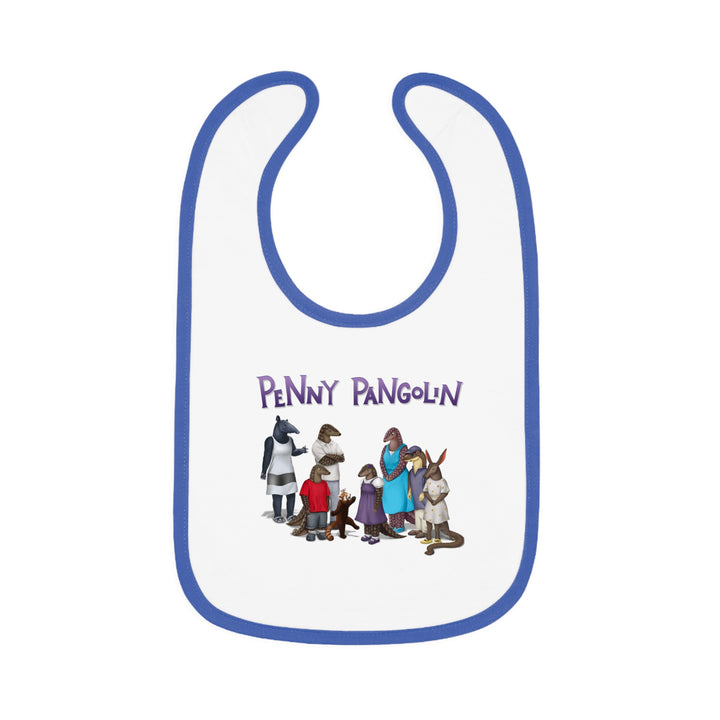 Penny Pangolin Baby Bib