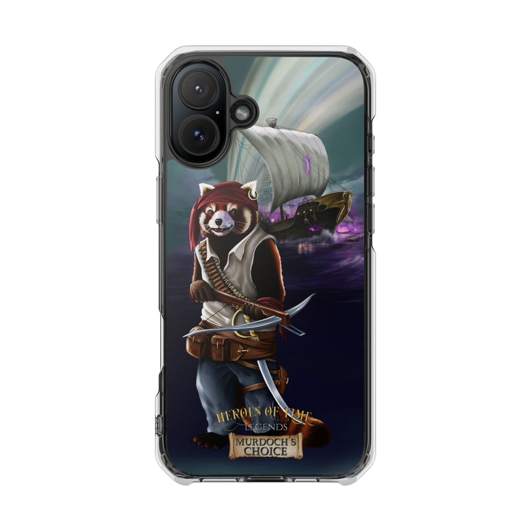 Heroes Boomer Magnetic Clear Impact Cases for iPhone 14, 15, or 16