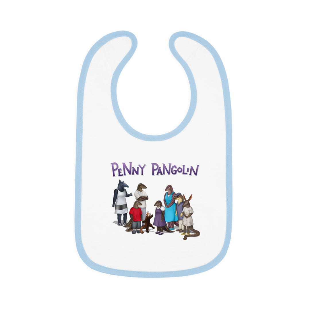 Penny Pangolin Baby Bib