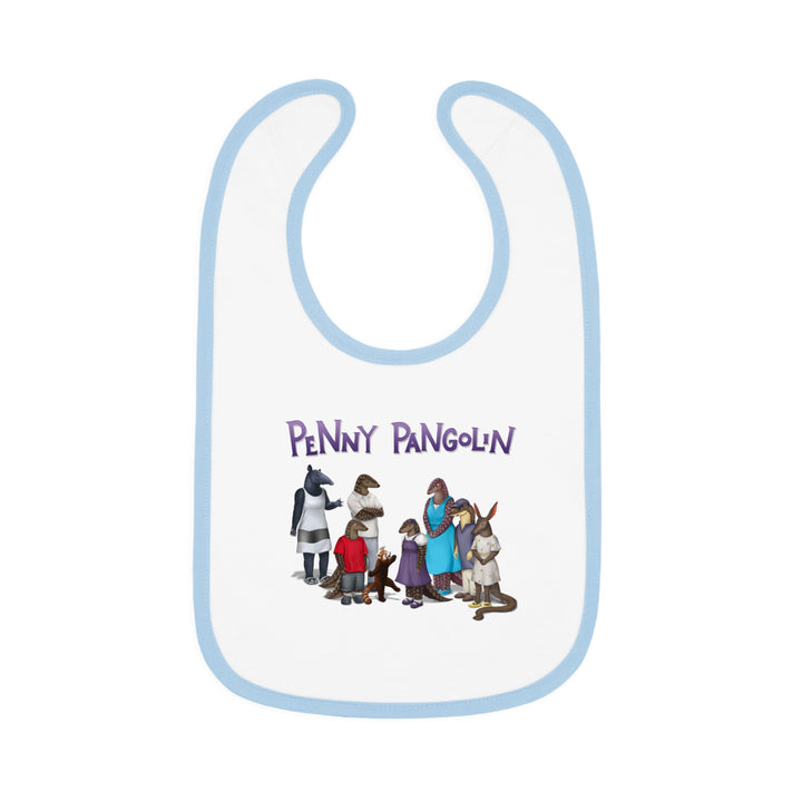 Penny Pangolin Baby Bib