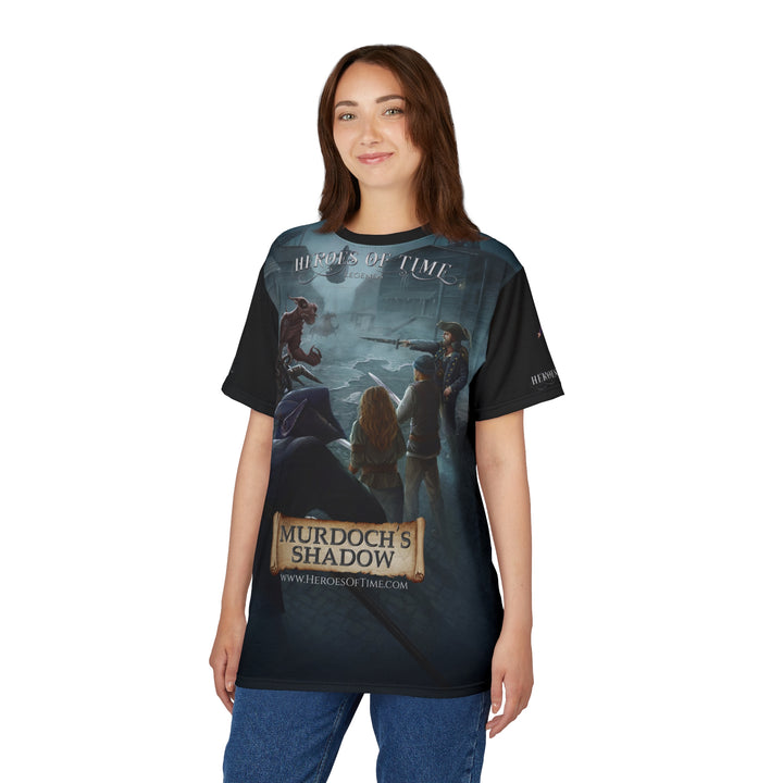 Heroes Murdoch's Shadow Unisex Tee (All-Over Print)