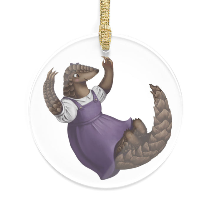 Penny Pangolin Acrylic Ornament