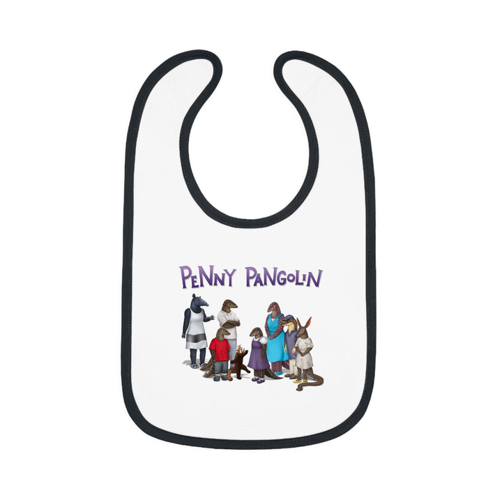 Penny Pangolin Baby Bib