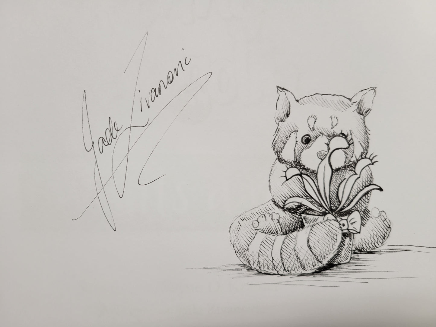 DOODLED AND DUAL SIGNED Penny Pangolin Wants a Pet (Hardcover)