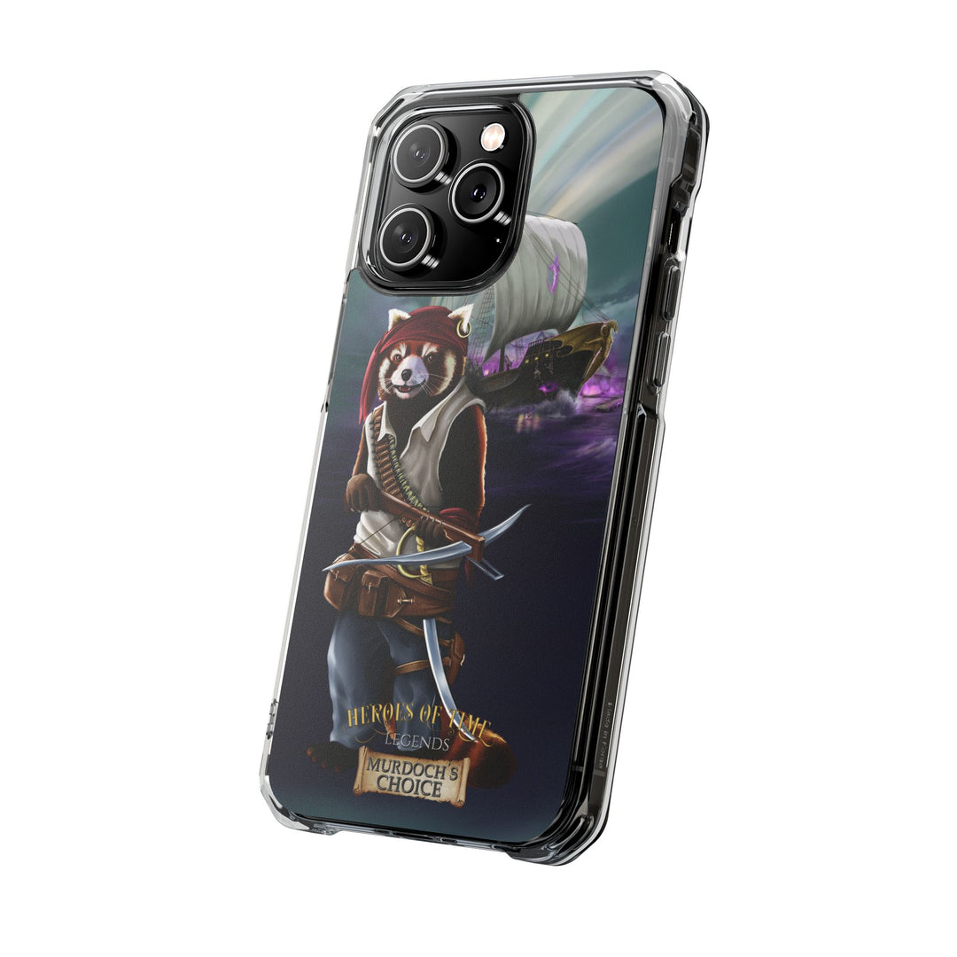 Heroes Boomer Magnetic Clear Impact Cases for iPhone 14, 15, or 16