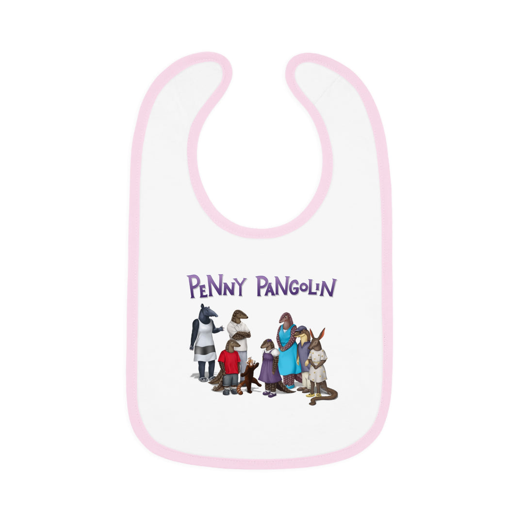 Penny Pangolin Baby Bib