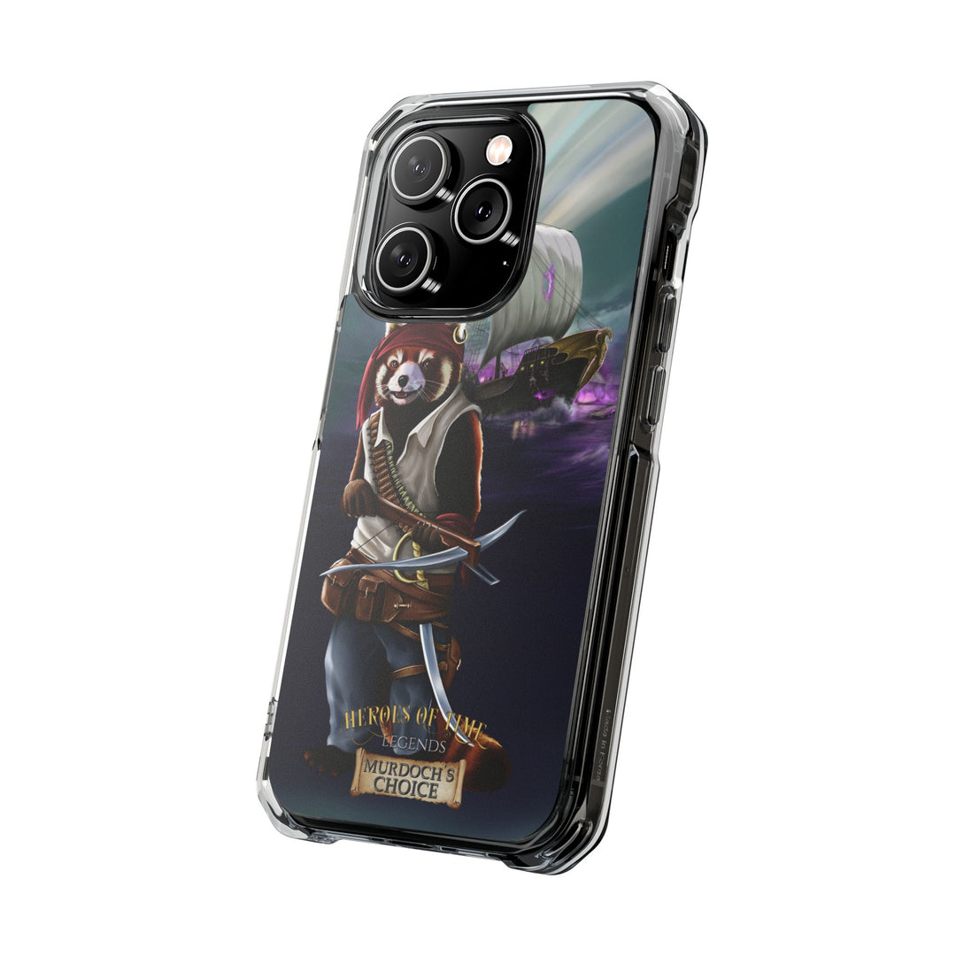 Heroes Boomer Magnetic Clear Impact Cases for iPhone 14, 15, or 16