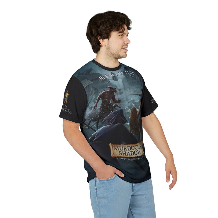 Heroes Murdoch's Shadow Unisex Tee (All-Over Print)