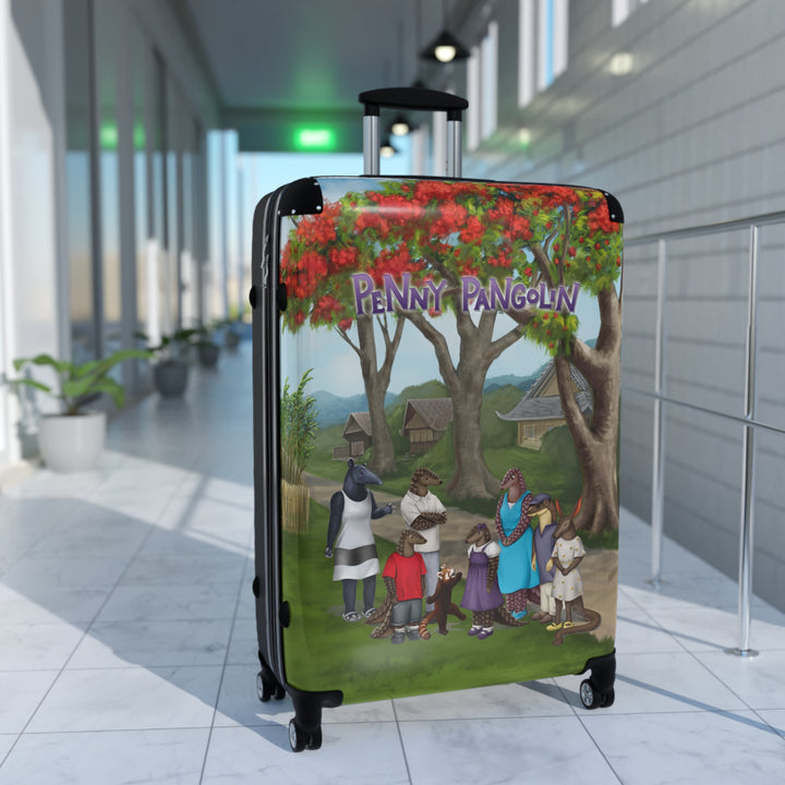 Penny Pangolin Suitcase