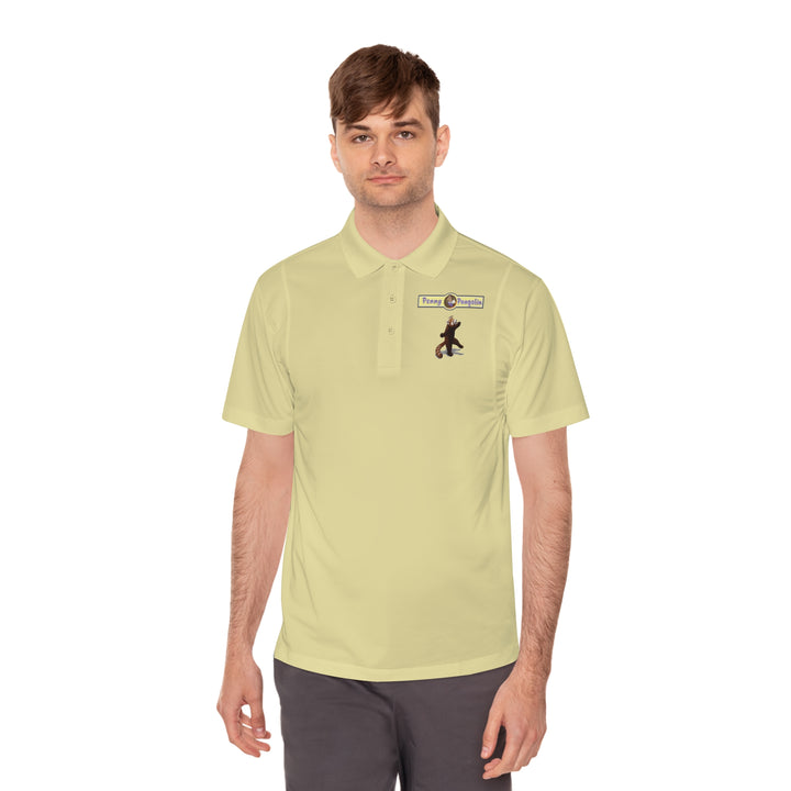 Penny Pangolin Mooky Men's Polo Shirt