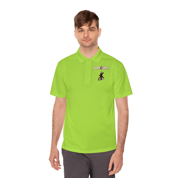 Penny Pangolin Mooky Men's Polo Shirt