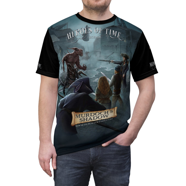 Heroes Murdoch's Shadow Unisex Tee (All-Over Print)