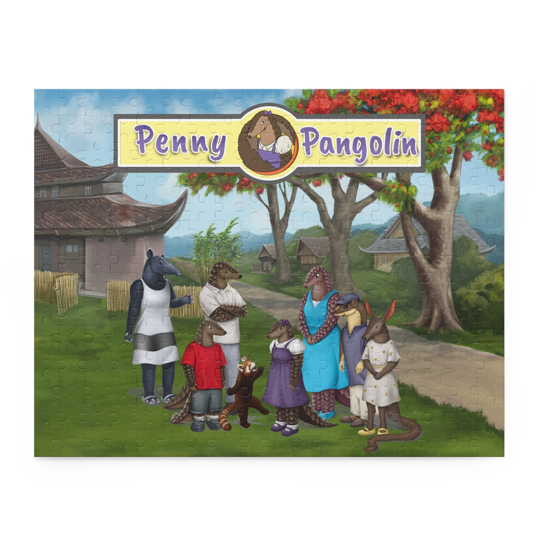 Penny Pangolin Puzzle (120, 252, 500-Piece)