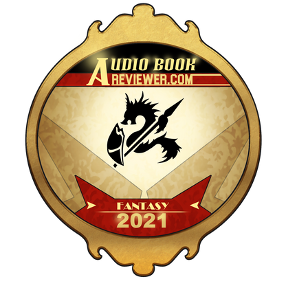 Best in Youth Fantasy 2021 Award Badge from AudiobookReviewer.com
