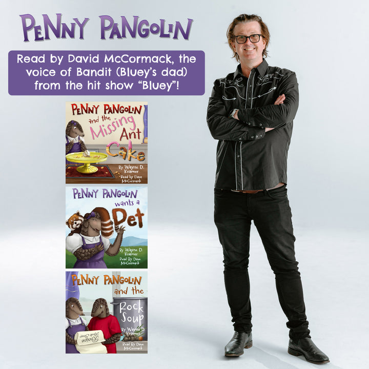 PRE-ORDER: Penny Pangolin Audiobooks Set # 1