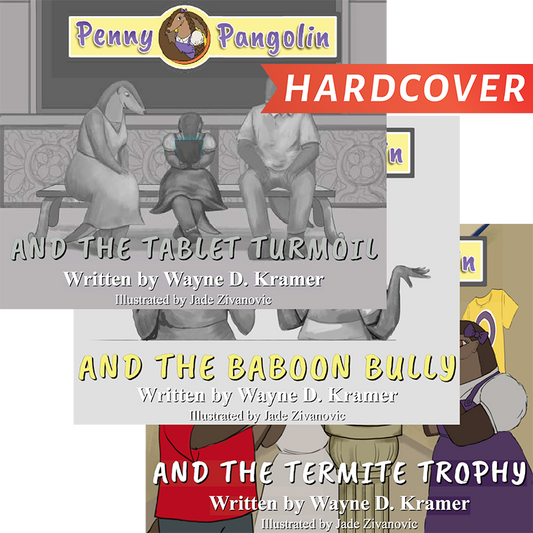 PRE-ORDER: Penny Pangolin Set # 2 Holiday Hardcovers