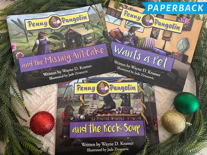 Penny Pangolin Set # 1 Holiday Paperbacks