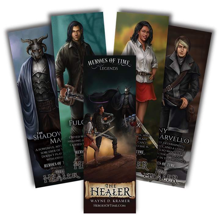 The Healer Bookmarks