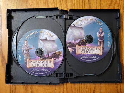 Murdoch's Choice Audiobook CD Discs 3 and 4, featuring Jensen and Fump art