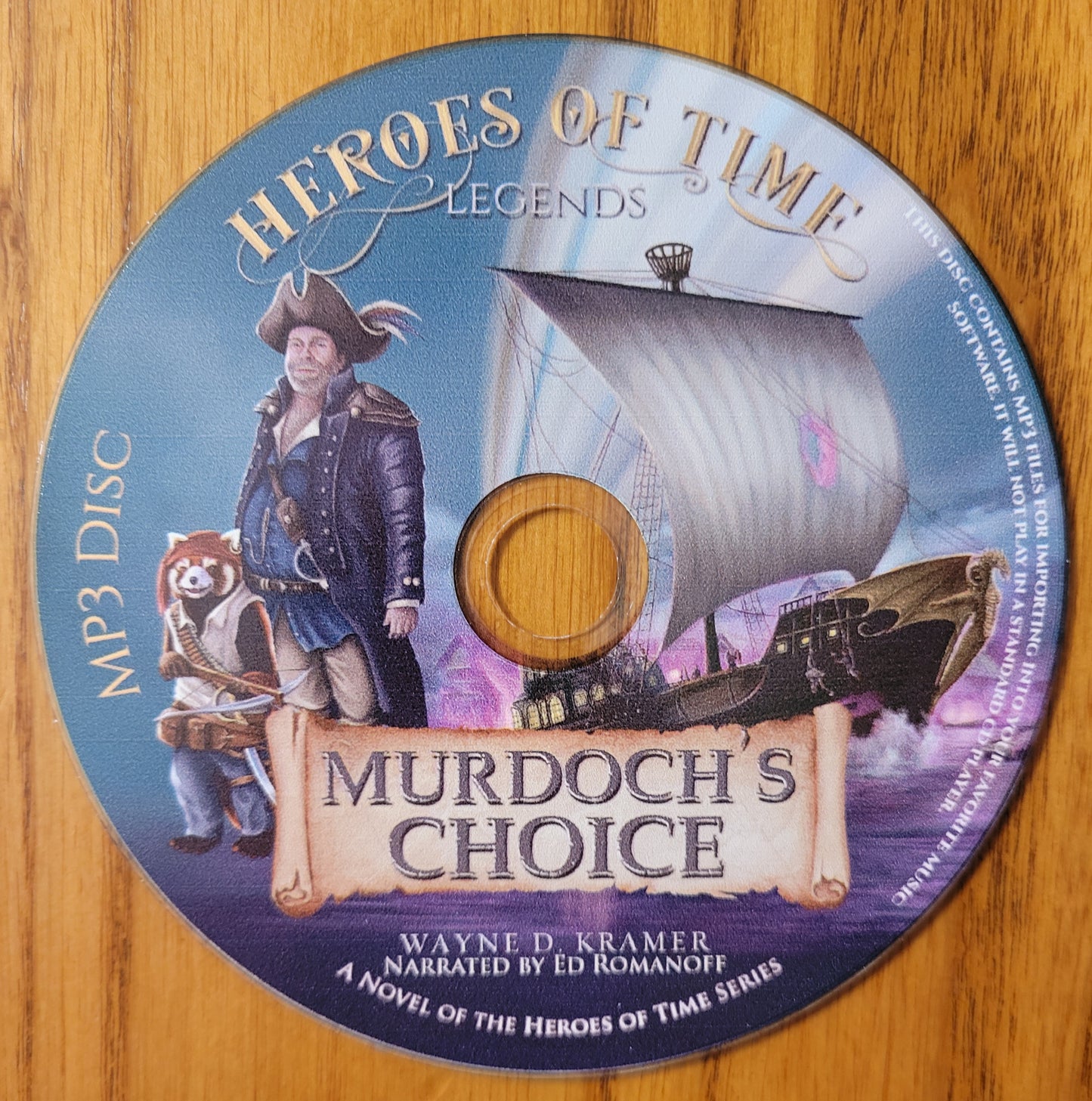 Murdoch's Choice Audiobook MP3 Disc