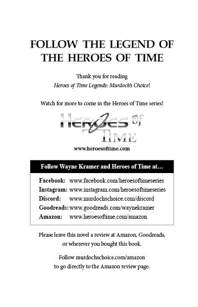 Heroes of Time Legends: Murdoch's Choice