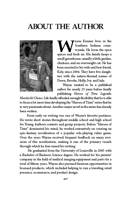 Heroes of Time Legends: Murdoch's Shadow, Paperback