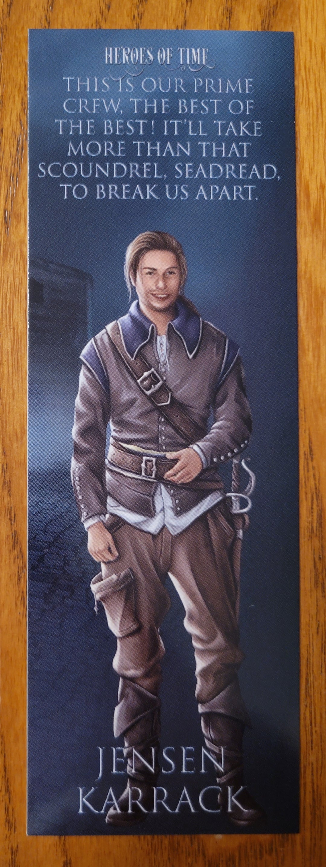 Jensen Karrack Bookmark