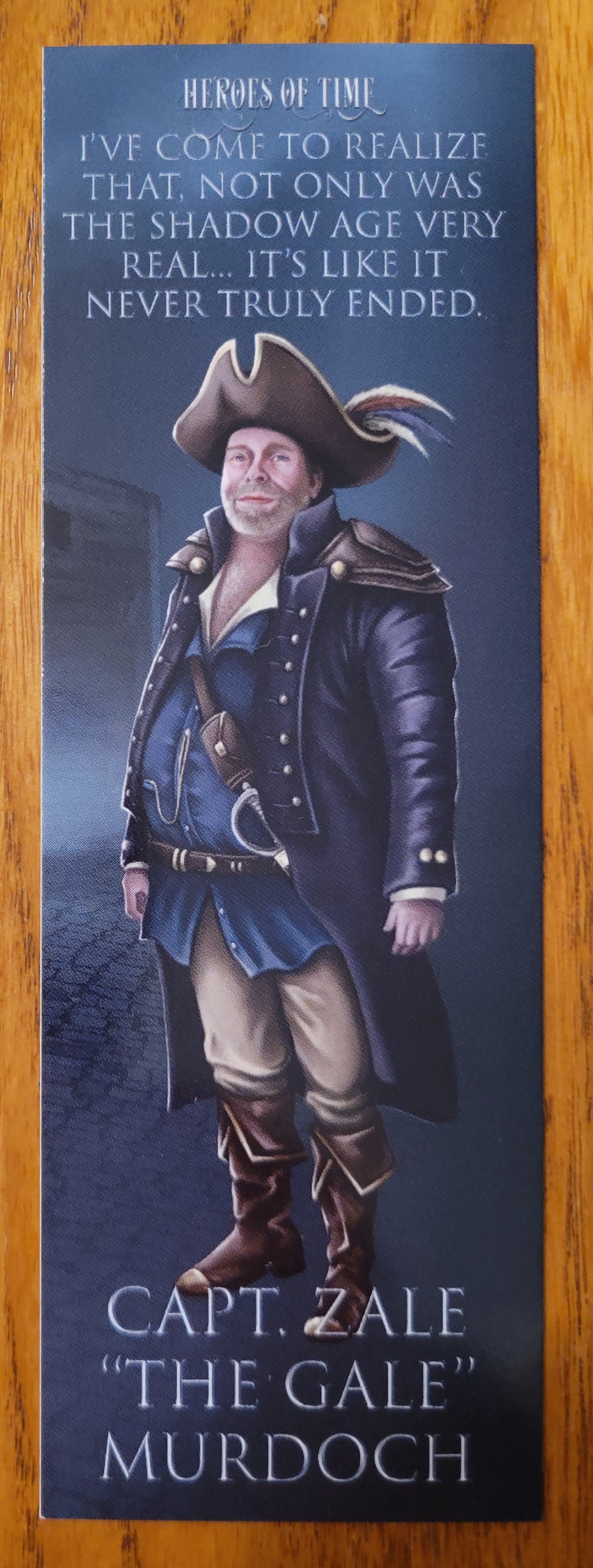 Captain Zale "the Gale" Murdoch Bookmark