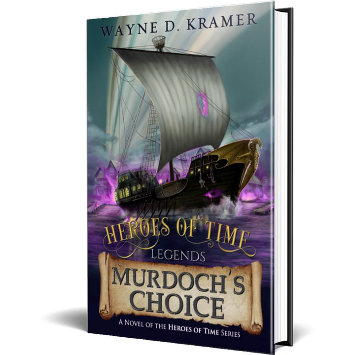 Murdoch's Choice Hardcover book by author Wayne D. Kramer on display