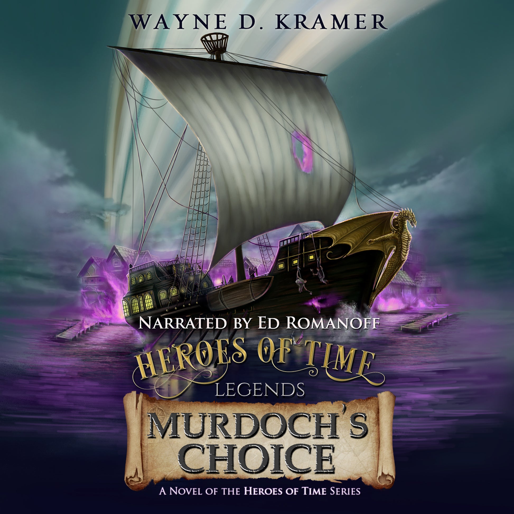 Audiobook CD Set front cover of Murdoch's Choice by author Wayne D. Kramer